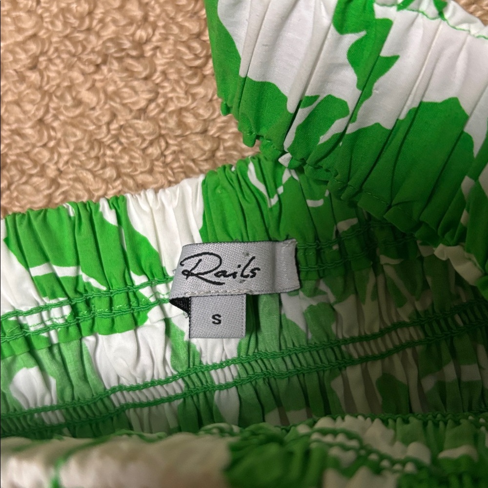 Rails green and white sundress - Picture 2 of 6